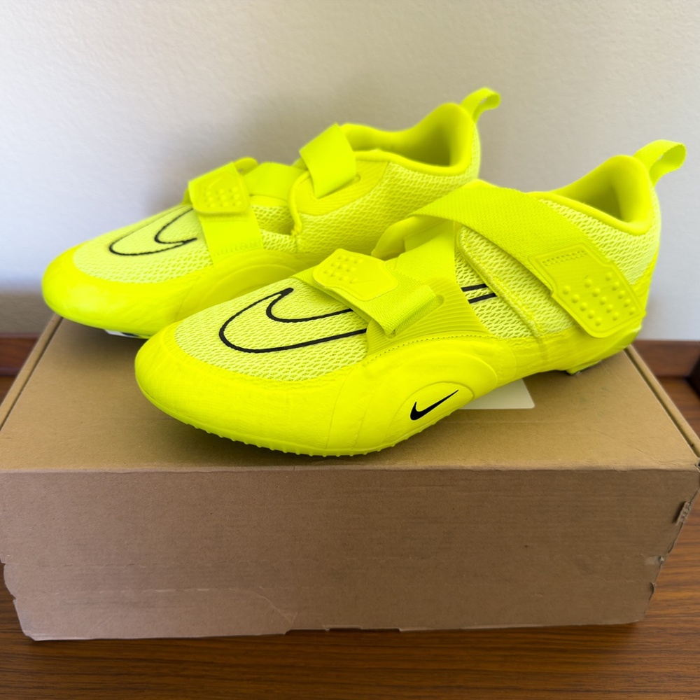 Nike SuperRep Cycle 2 Indoor Cycling Shoes - Volt Yellow - Men's 10.5 DH3396-700